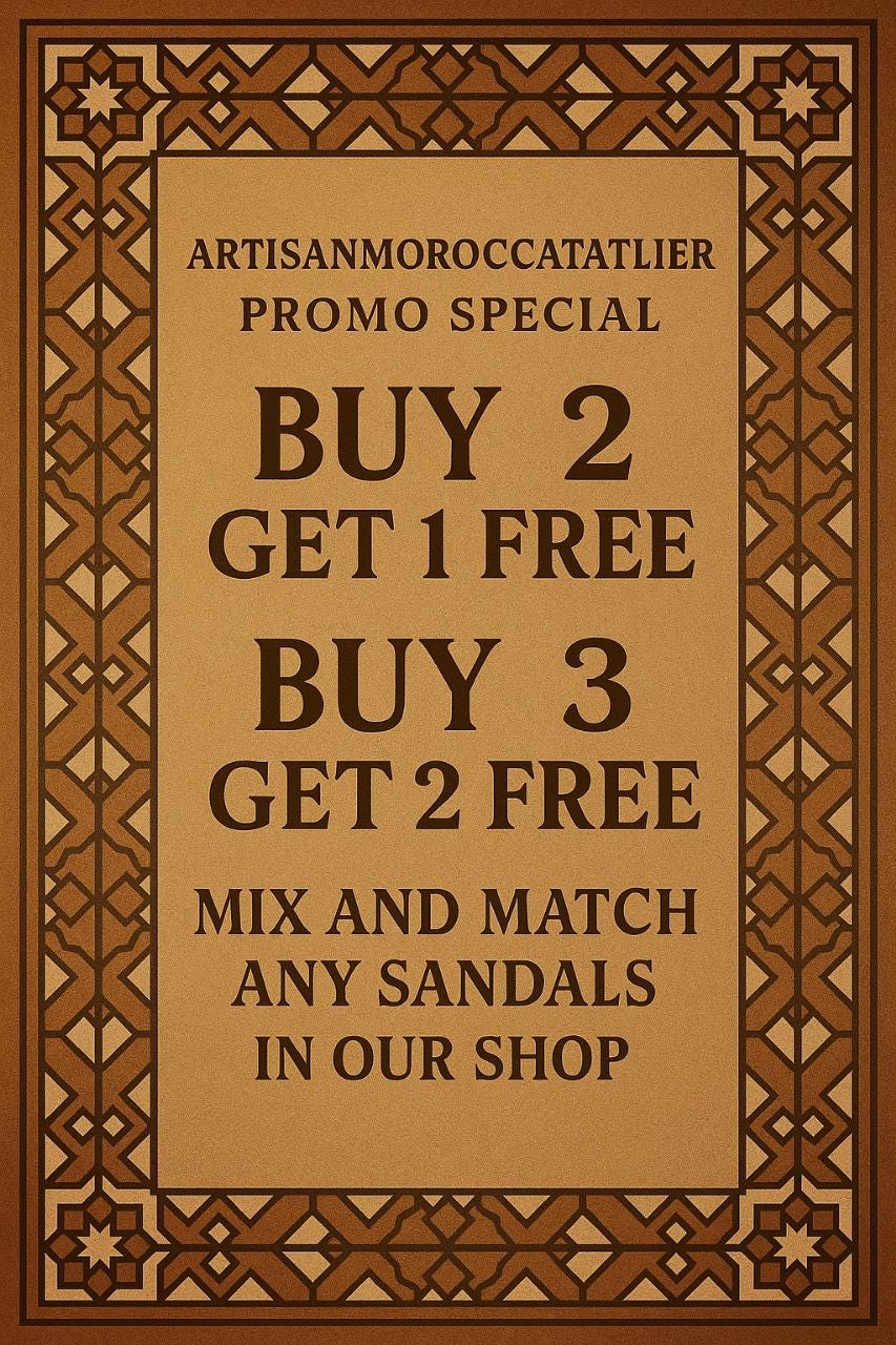 Handmade Moroccan Leather Sandals Women – Brown Flat Strappy Toe Loop Shoes