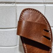 Moroccan Sandals For Women – Handmade Leather Flats With Buckle Strap, Boho Minimalist Summer Footwear, Traditional Artisanal Moroccan Shoes